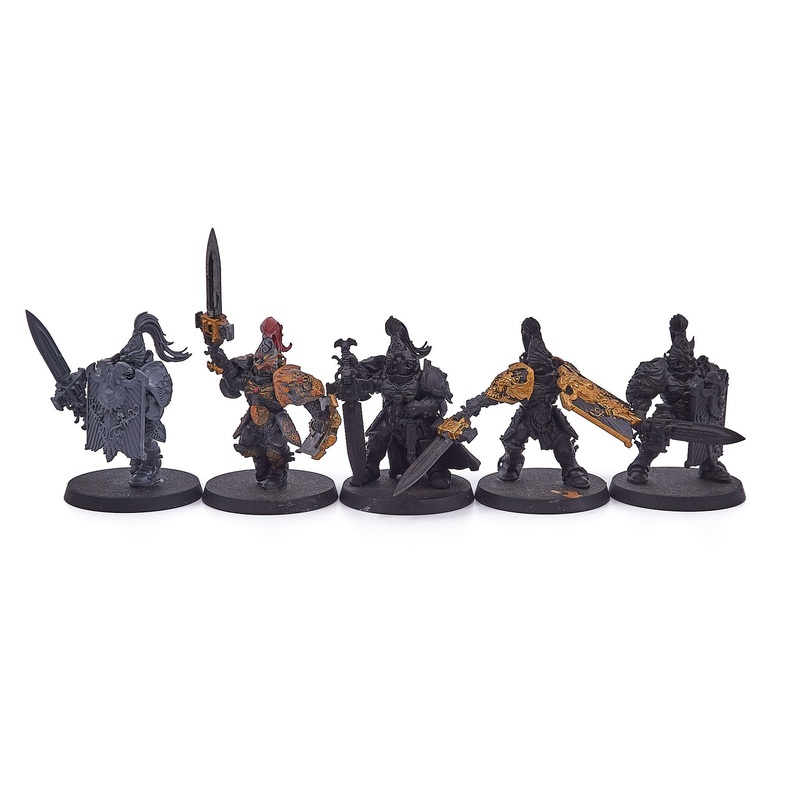 Adeptus Custodes - Custodian Guard Squad (12469-V) - Used
