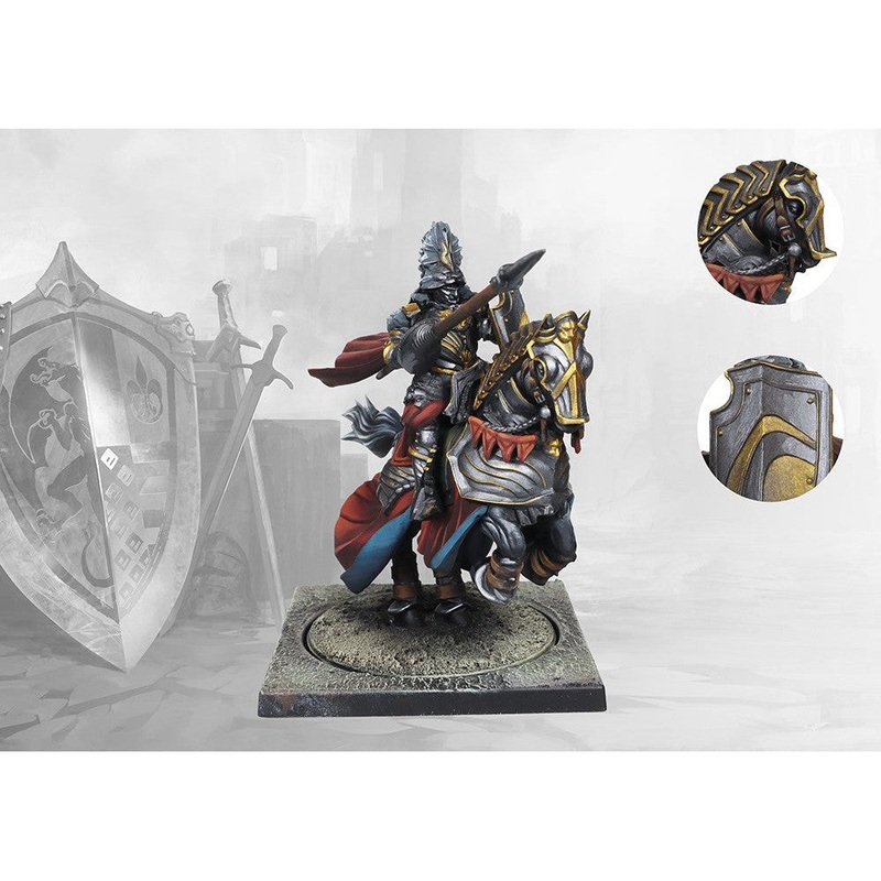 Conquest: Hundred Kingdoms - Mounted Noble Lord - Used