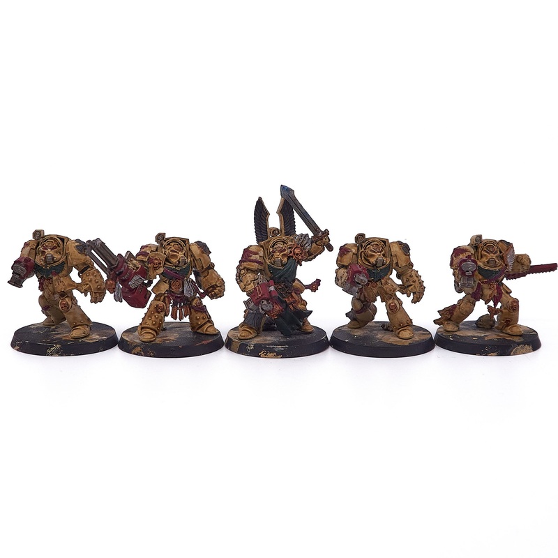 Dark Angels - Deathwing Terminator Squad (12531) - Used