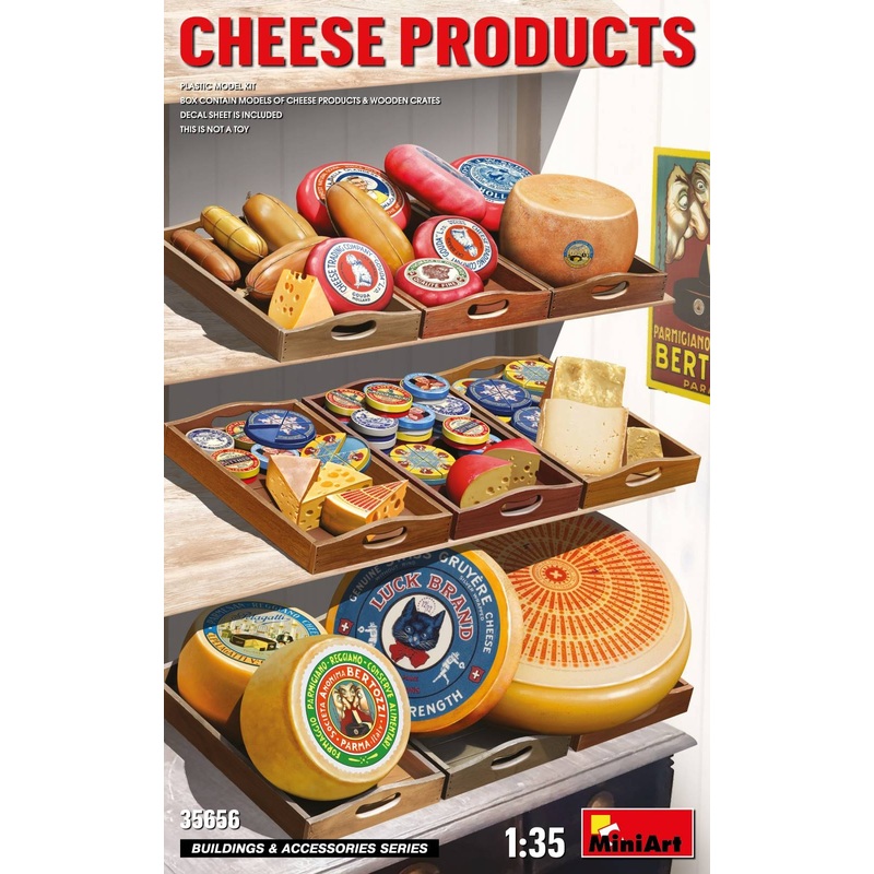 MiniArt 35656 1/35 Cheese Products