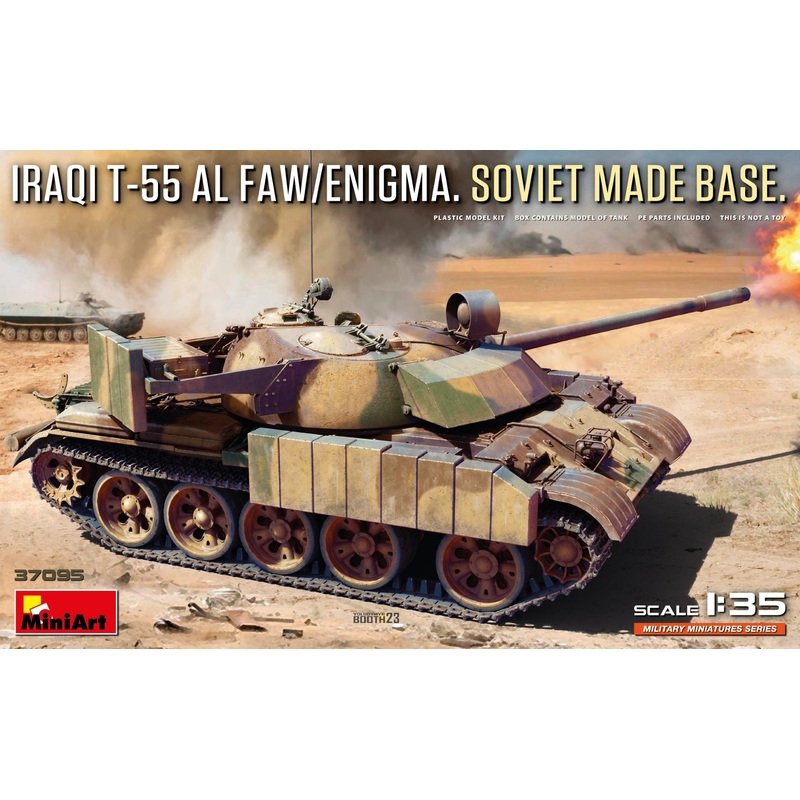 MiniArt 37095 1/35 Iraqi T-55 Al Faw/Enigma Tank (Soviet Made Base)