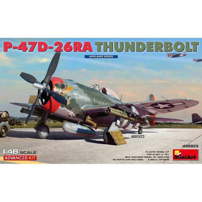 MiniArt 48003 1/48 P-47D-26RA Thunderbolt. Advanced Kit