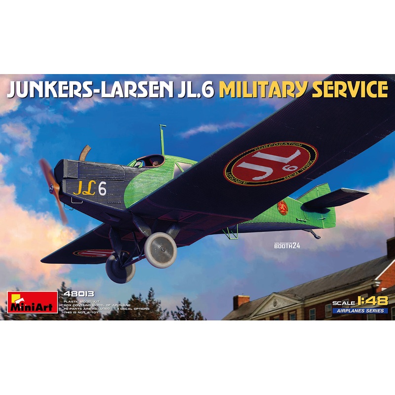 MiniArt 48013 1/48 Junkers-Larsen JL.6. Military Service