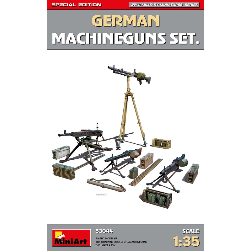 MiniArt 53044 1/35 German Machineguns Set. Special Edition