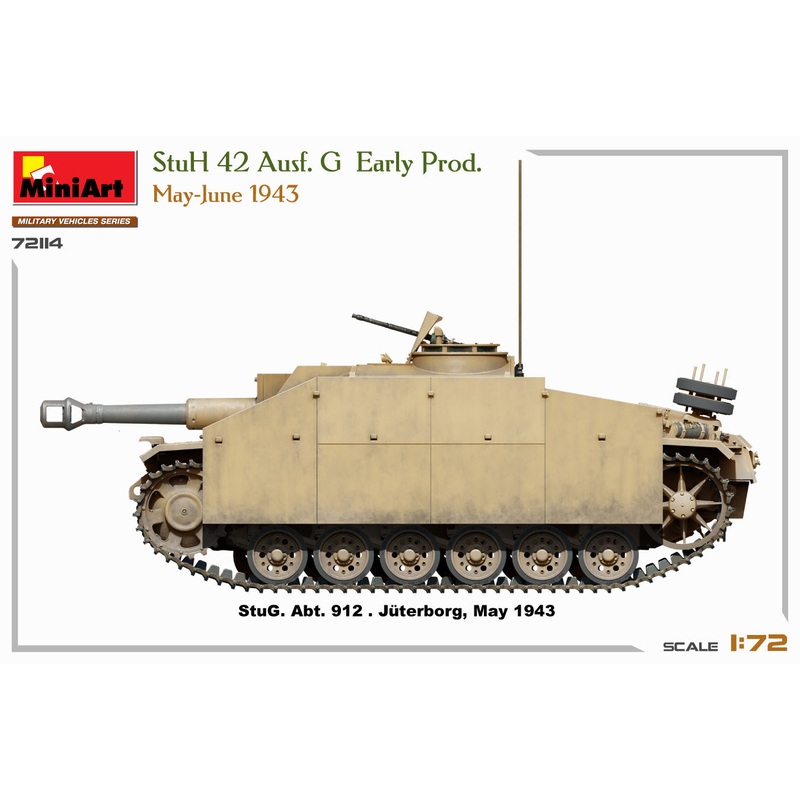 MiniArt 72114 1/72 StuH 42 Ausf. G Early Prod