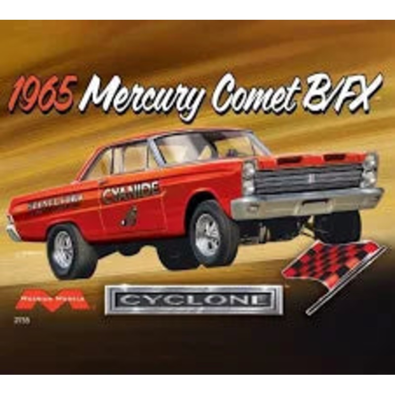 Moebius 2755 1/25 1965 Mercury Comet B/FX Cyclone