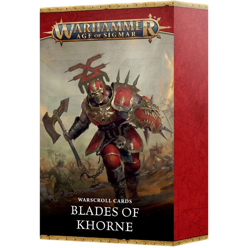 Warscrolls cards: Blades of Khorne (83-81)