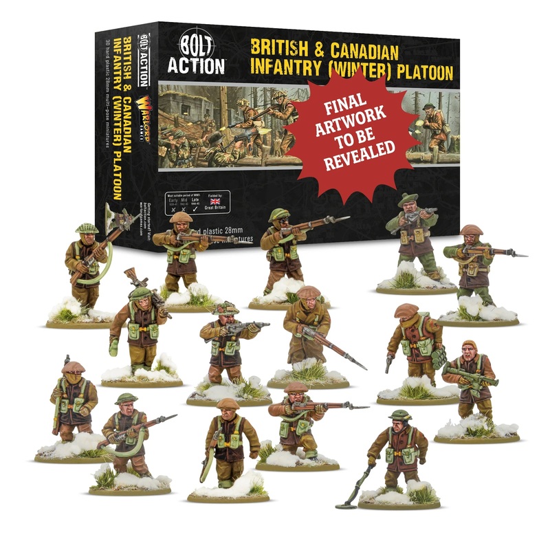 British & Canadian Infantry (Winter) Platoon (402011027)