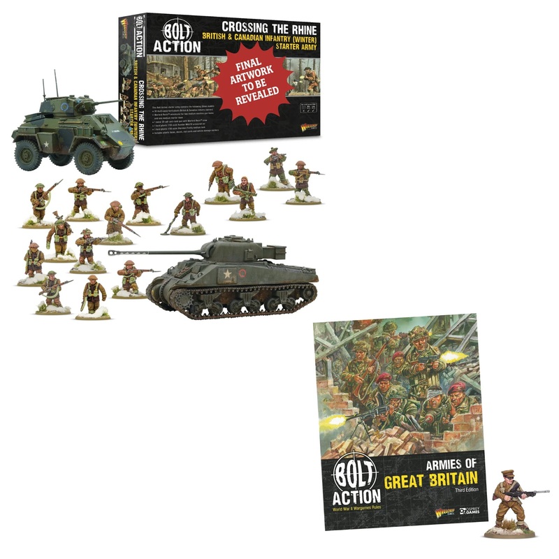 Crossing The Rhine - British & Canadian Infantry (Winter) Starter Army (402611002)