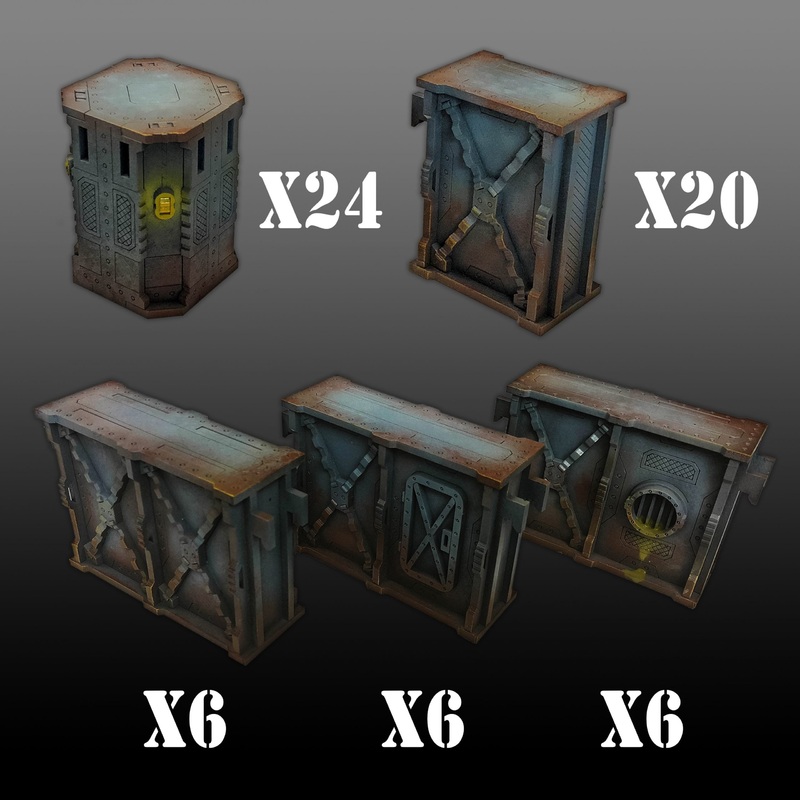 Death Ray Designs - Deadbolts Derelict: Corridors Bundle