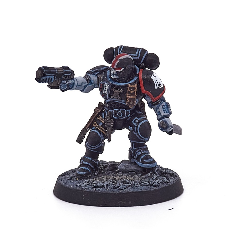 Raven Guard - Lieutenant Phobos Armour (12592-V) - Used
