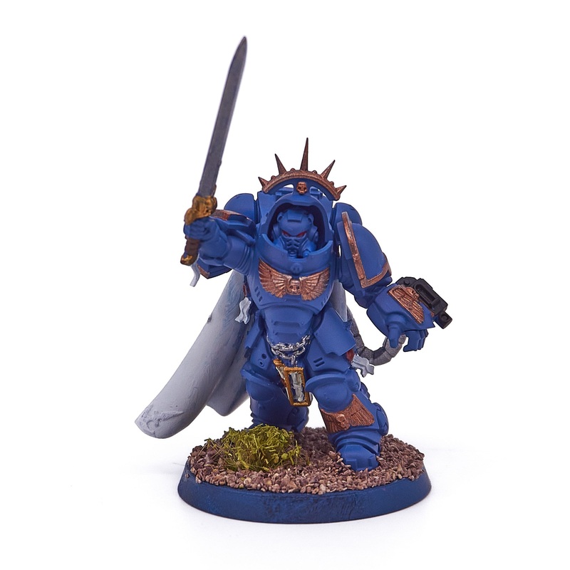 Space Marines - Captain in Gravis Armour (12511-V) - Used