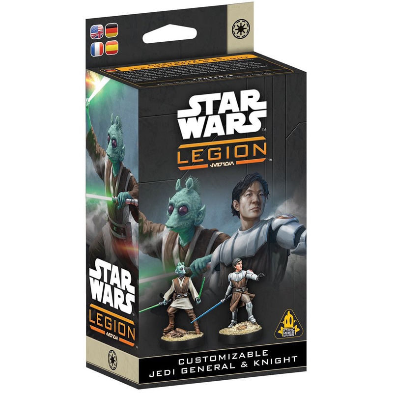Star Wars: Legion - Customizable Jedi General and Knight (SWQ20)