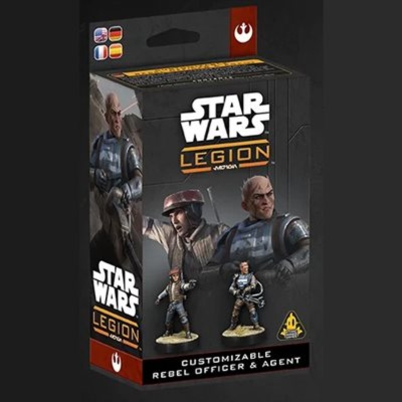 Star Wars: Legion - Customizable Rebel Officer & Agent (SWQ13)